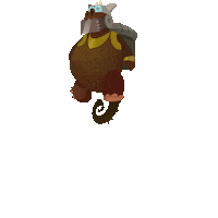 Cartoon Smoke Sticker