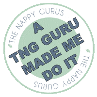 Made Me Do It Cloth Sticker by The Nappy Gurus