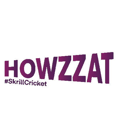 skrillpayments giphyupload ipl indian premier league howzzat Sticker
