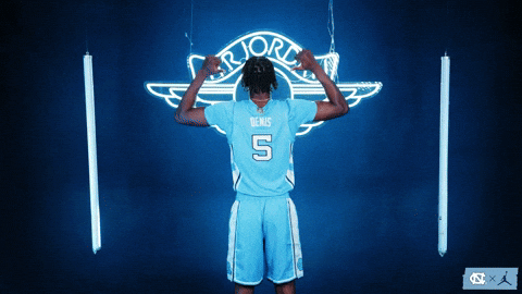University Of North Carolina Basketball GIF by UNC Tar Heels