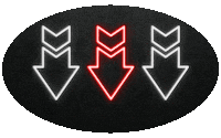 Arrow Sticker by Live Nation