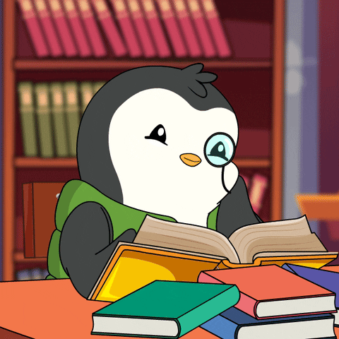 School Learn GIF by Pudgy Penguins