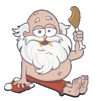 Santa Claus Christmas Sticker