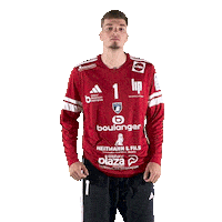 Happy Celebration Sticker by GRAND BESANÇON DOUBS HANDBALL
