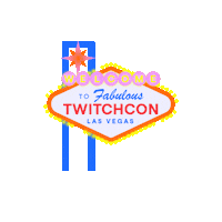 Vegas Sign Sticker by Twitch