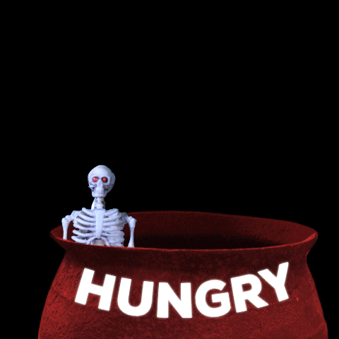 Hungry Halloween GIF by Studios 2016
