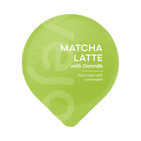 vejo health loading latte matcha Sticker