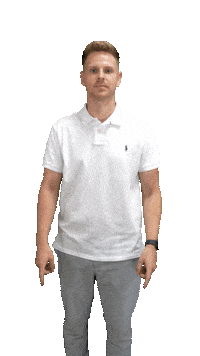 Look Here Thumbs Up Sticker by BEG Immobilien