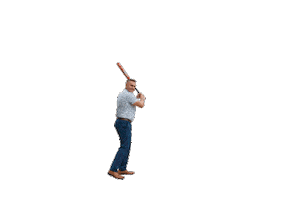 Baseball Swing Sticker by Foster Sells Faster