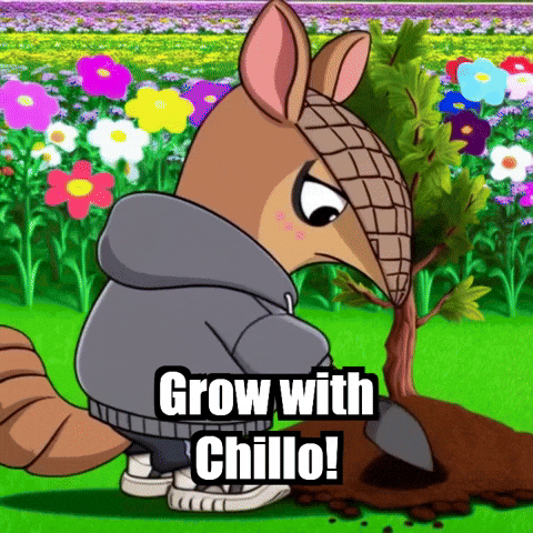 Gardening Helping GIF by Chillo Dillo