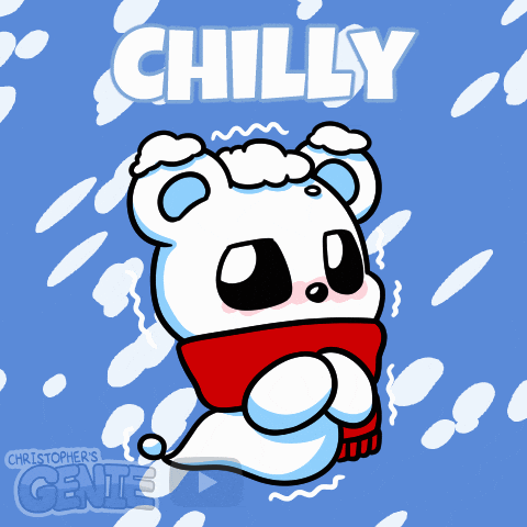 Snow Freezing GIF by Christophers Genie
