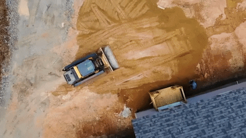 JCPropertyProfessionals giphygifmaker jc property professionals heavy equipment grading GIF