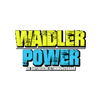 Party Power Sticker by waidlerpower