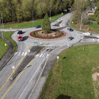 strongtownslangley canada drone roundabout surrey GIF