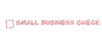 _designsbyzoe small business small business check etsy business Sticker