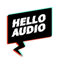 HelloAudioFM podcast audio podcasting podcasters Sticker
