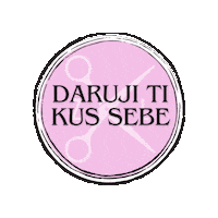 Hair Dar Sticker by Dlouhovláska