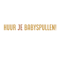 baby_exchangerie slogan huur je babyspullen baby exchangerie lease je babyuitzet Sticker
