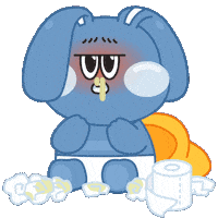 콧물 Sticker by antomignon