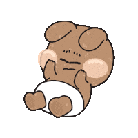 Rabbit 토끼 Sticker by antomignon