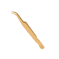 LivBayLash lashes tweezer lash tweezers livbay Sticker