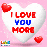 Love You Hearts GIF by Lucas and Friends by RV AppStudios