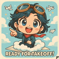 Flying Paper Airplane GIF by Persona