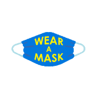 Bear Mask Sticker by California Governor Gavin Newsom