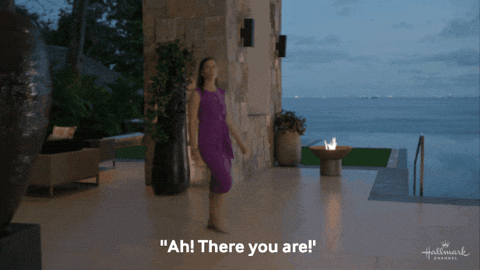 There You Are Sleuthers GIF by Hallmark Channel