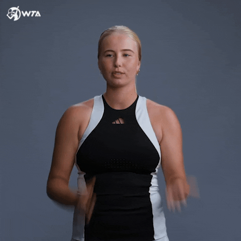 Tennis Blow Kiss GIF by WTA