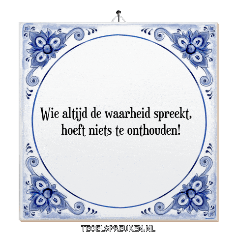 Humor Respect Sticker by Tegelspreuken.nl