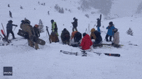 Skiers Dig Frantically to Free Trapped Man After Tahoe Avalanche