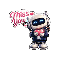 Sad Love You Sticker by Digi 995