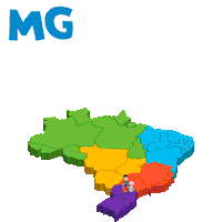Minas Gerais Brazil Sticker by Tio Ge