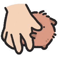 Hands Hello Sticker by sansanplanet
