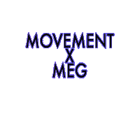 MovementXMeg movewithmeg movementxmeg Sticker