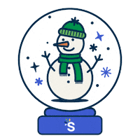 SnapFinance christmas holiday snow holidays Sticker