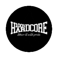 Core Gabber Sticker by 100% Hardcore