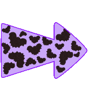 Bat Arrows Sticker
