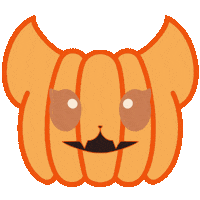 Cat Halloween Sticker