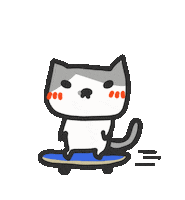 Sport Cat Sticker by yomoyeah