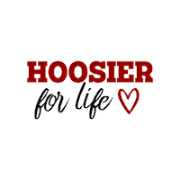 Indiana Hoosiers Iu Sticker by Indiana University Bloomington