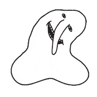 Illustration Face Sticker by nono