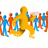 Stay Home Election 2020 Sticker by INTO ACTION