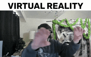 Feels Real Virtual Reality GIF