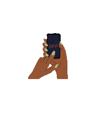 Off Sticker by Marion Moyon