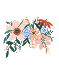 Flowers Hope Sticker by Natalie Franke