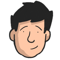 Happy Sticker