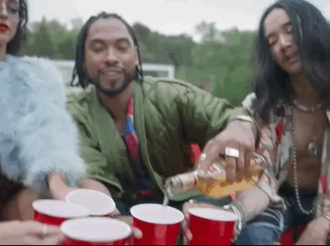 party sky walker GIF by Miguel
