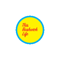 Neon Tripping Sticker by This Bushwick Life